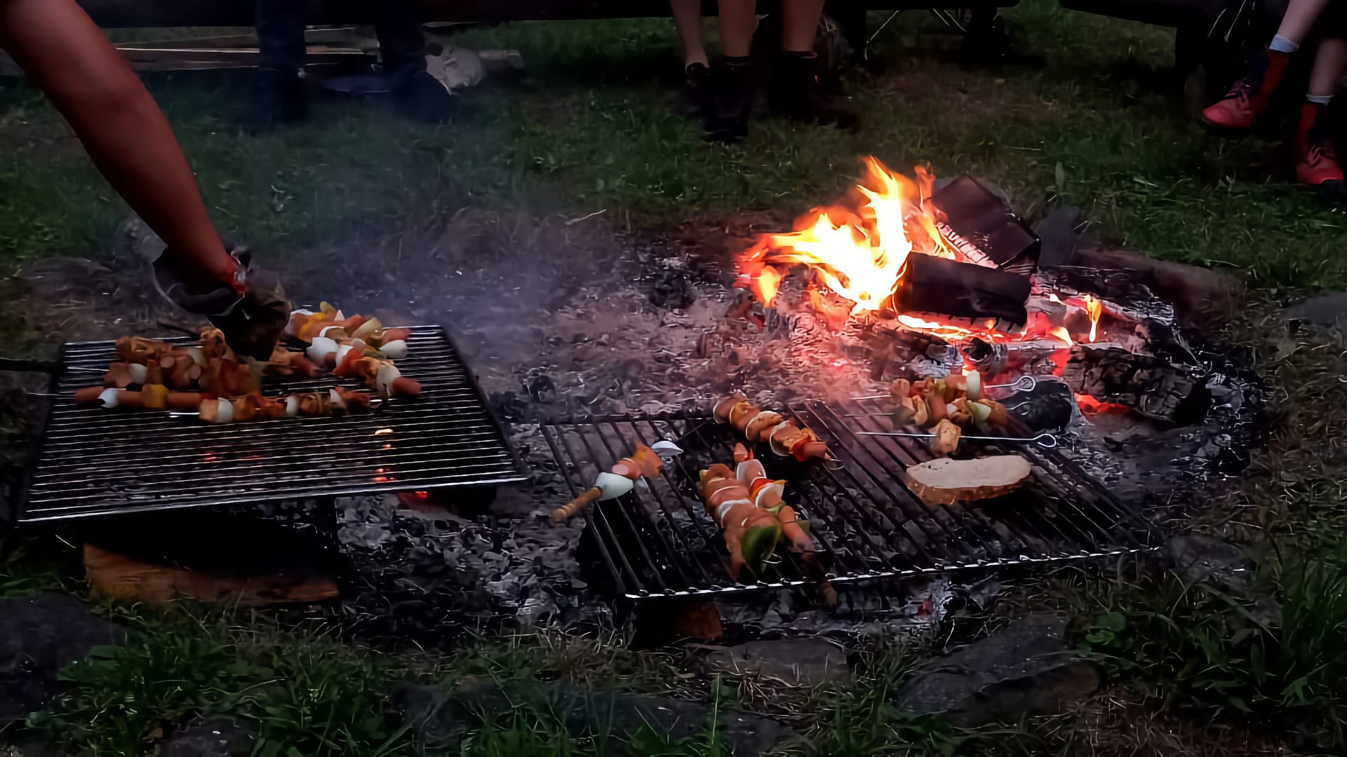 Off-Site-Aktivität „Grillen“: Am Anfang war das Feuer